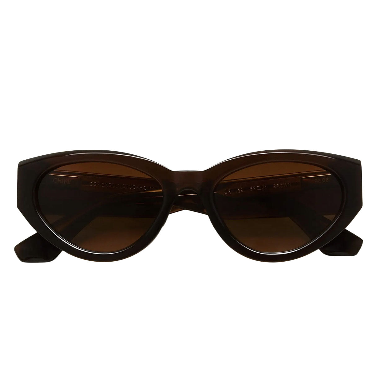 Chimi Occhiali da Sole Rotate 06 Brown Marrone/Marrone Unisex 53 21 145