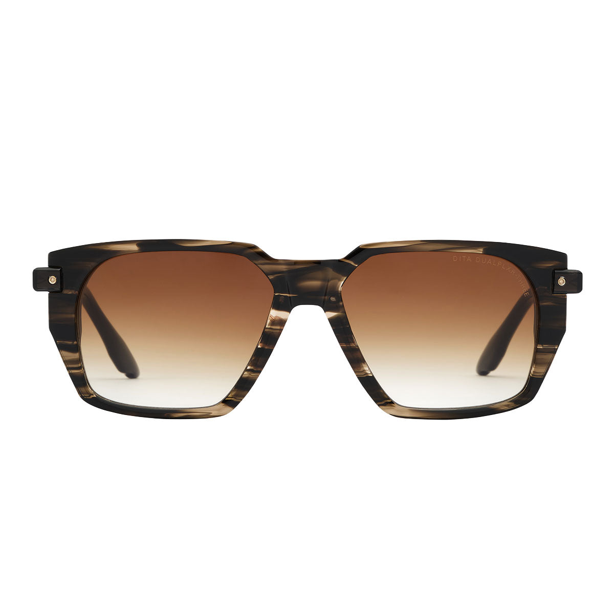 Dita Occhiali da Sole DUALPLXR-THREE 02 Nero/Marrone Unisex