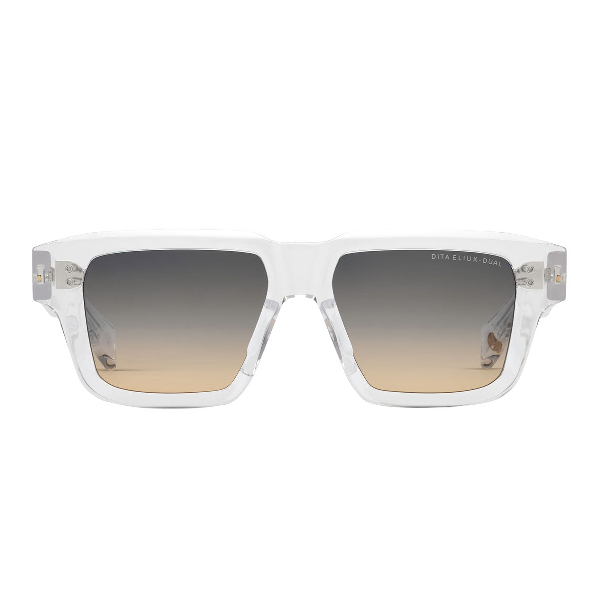 Dita Occhiali da Sole ELIUX-DUO 02 Trasparente/Grigio Unisex