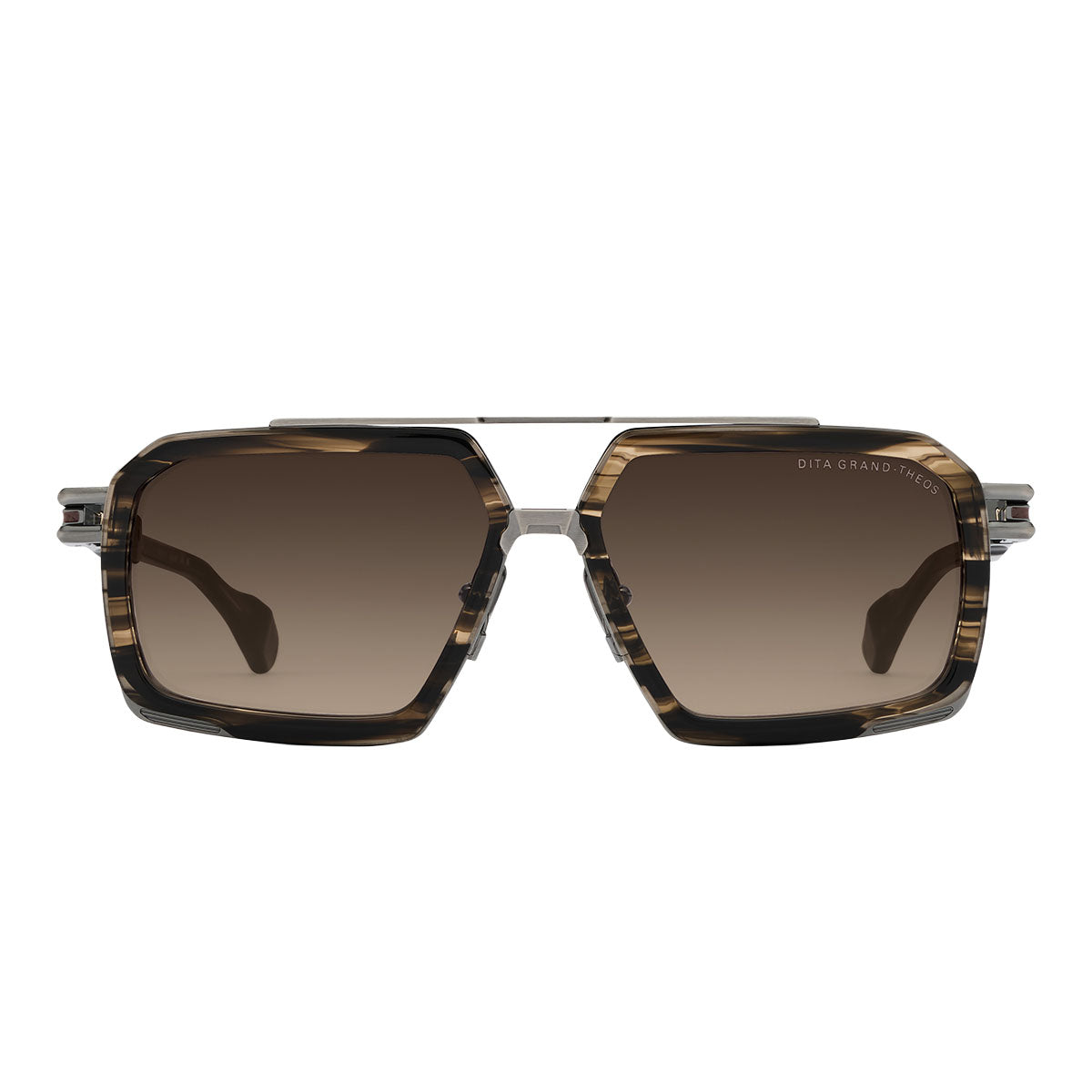 Dita Occhiali da Sole Grand-Theos 03 Nero e Marrone/Marrone Unisex