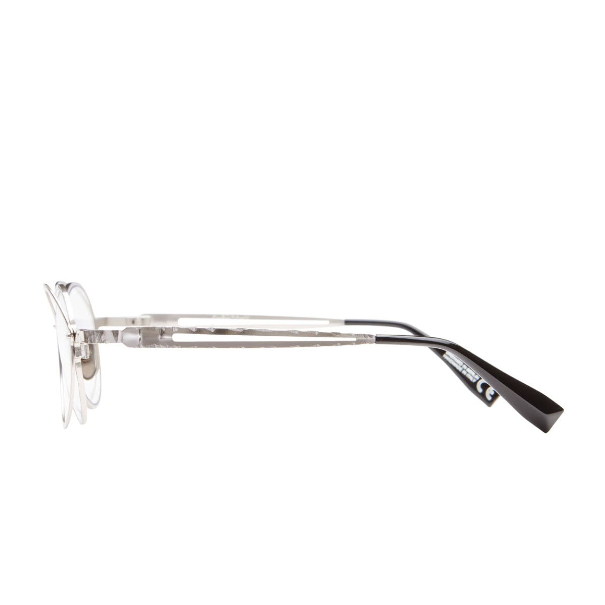 Kuboraum Occhiali da Vista H16 SI Argento/Trasparente Unisex 48 18 140