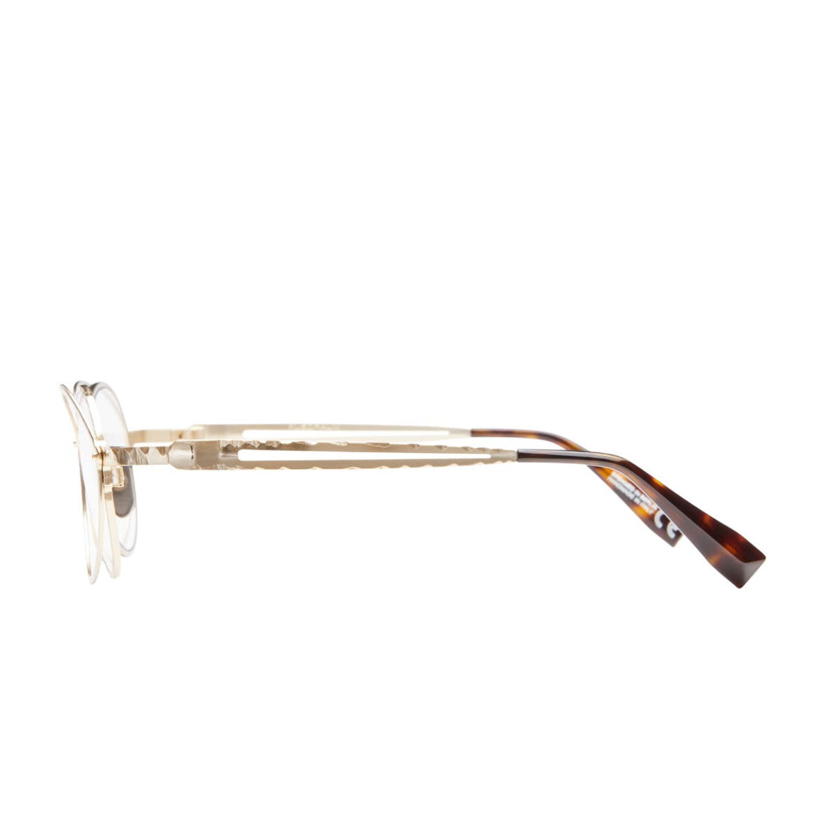 Kuboraum Occhiali da Vista H16 GD Oro/Trasparente Unisex 48 18 140