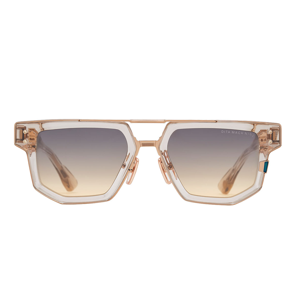 Dita Occhiali da Sole MACH-NINE 02 Oro Rosa/Grigio Unisex