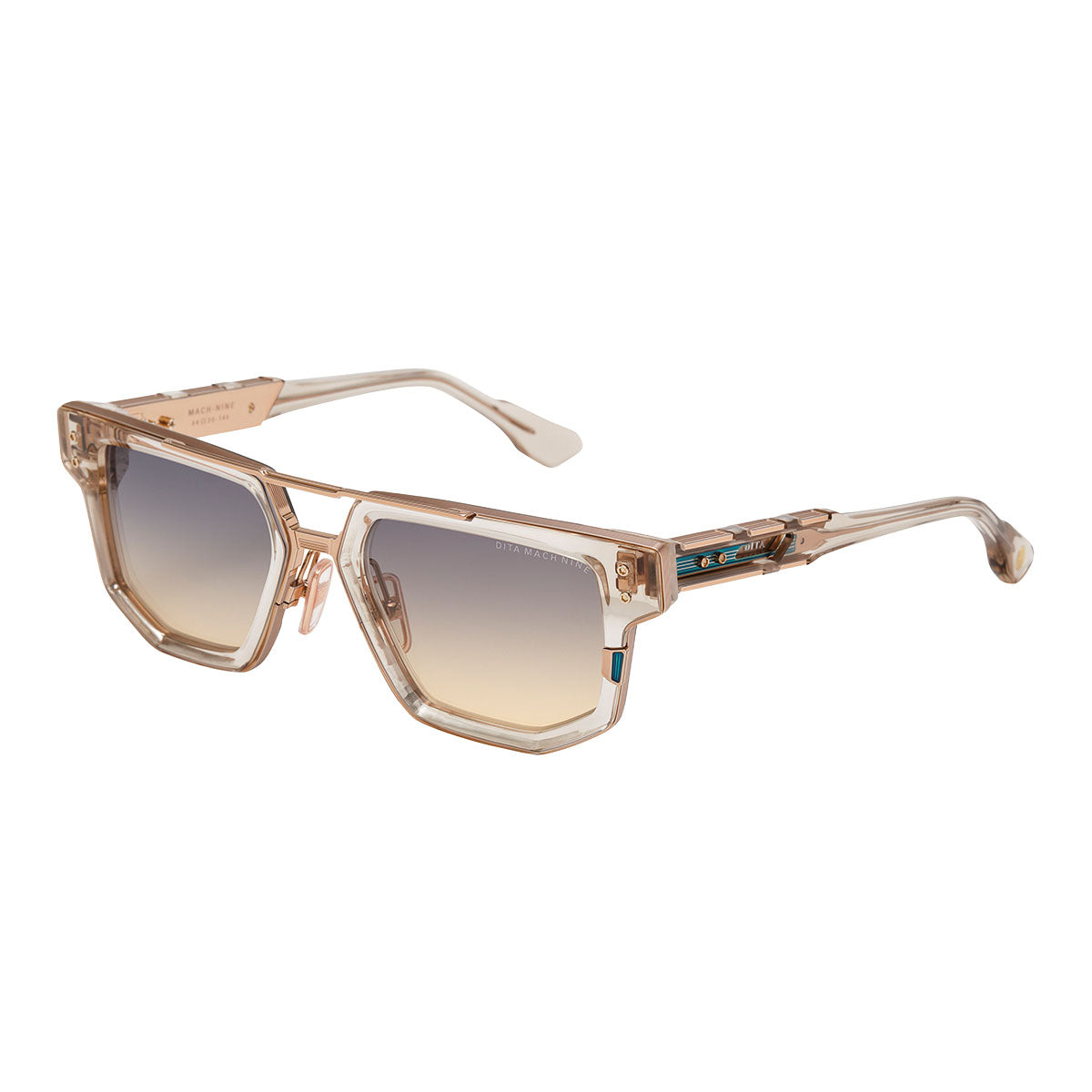 Dita Occhiali da Sole MACH-NINE 02 Oro Rosa/Grigio Unisex