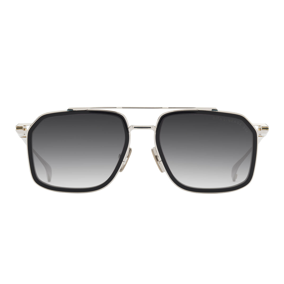 Dita Occhiali da Sole Lineage.99X 02 Argento e Nero/Grigio Unisex