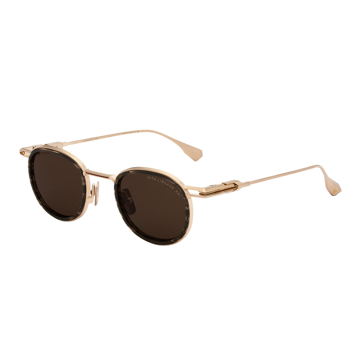 Dita Occhiali da Sole Lineage.68X 03 Oro Rosa/Marrone Unisex