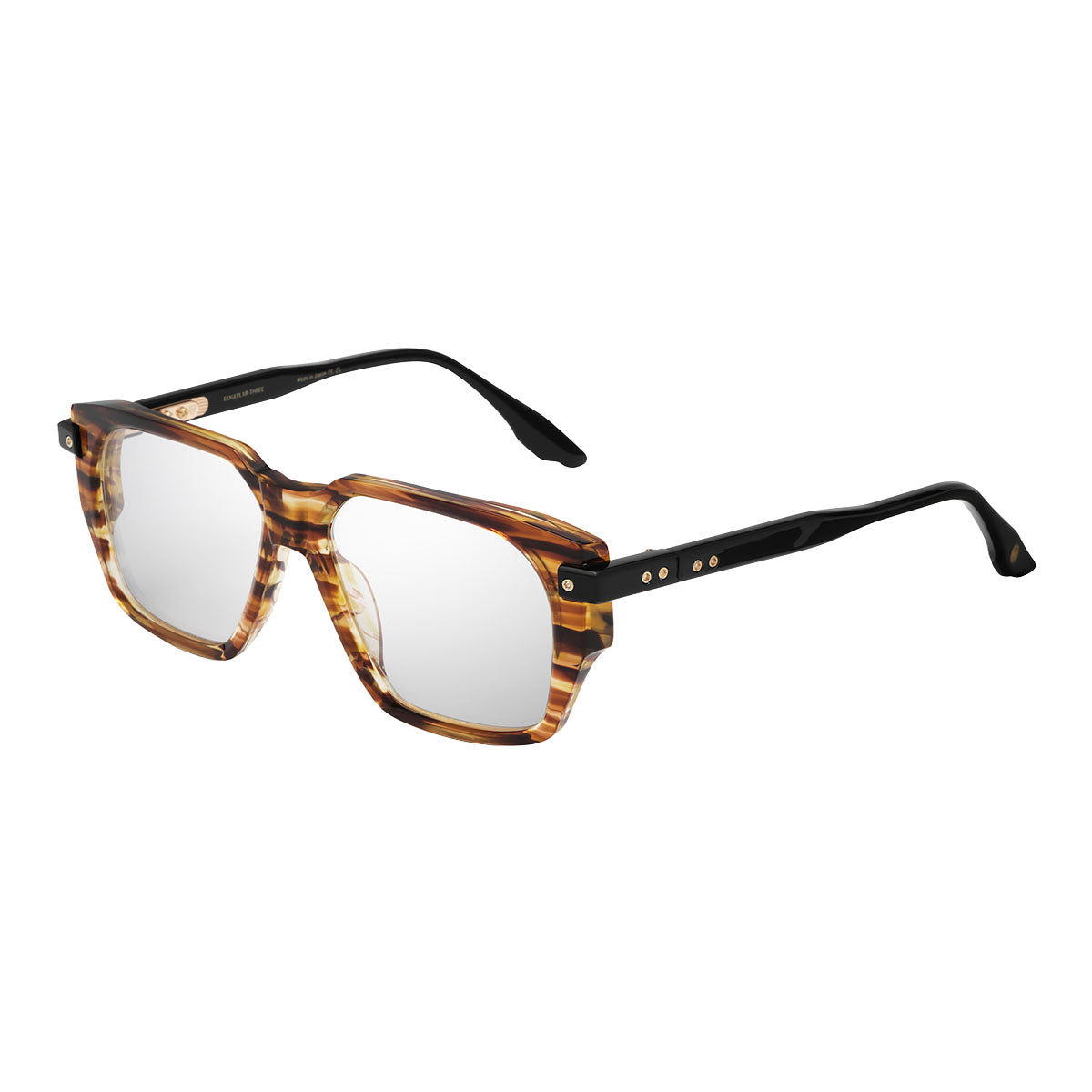 Dita Occhiali da Vista DUALPLXR-THREE 03 Arancione/Trasparente Unisex