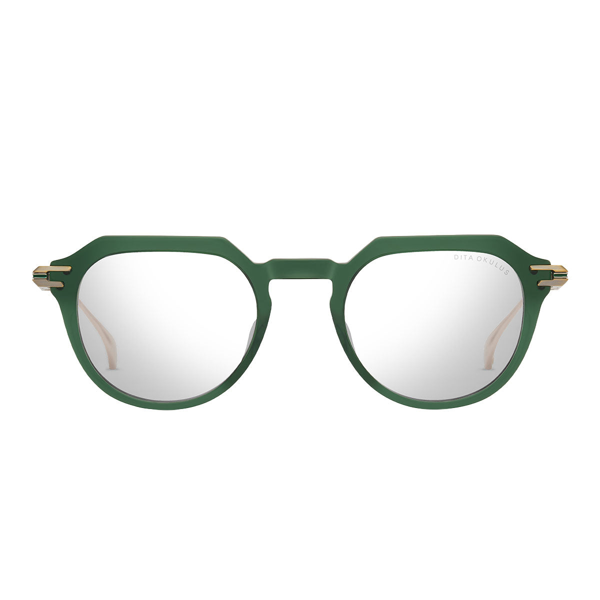 Dita Occhiali da Vista OKULUS 02 Verde/Trasparente Unisex