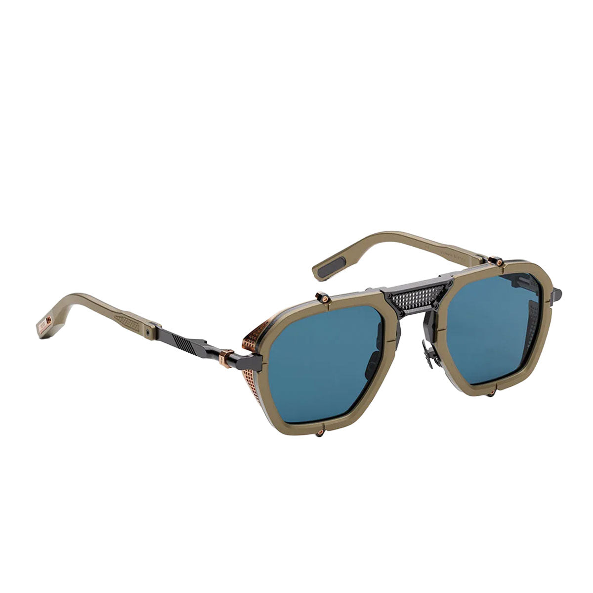 Movitra Occhiali da Sole Nomad 02 Desert Sand Beige/Blu Unisex