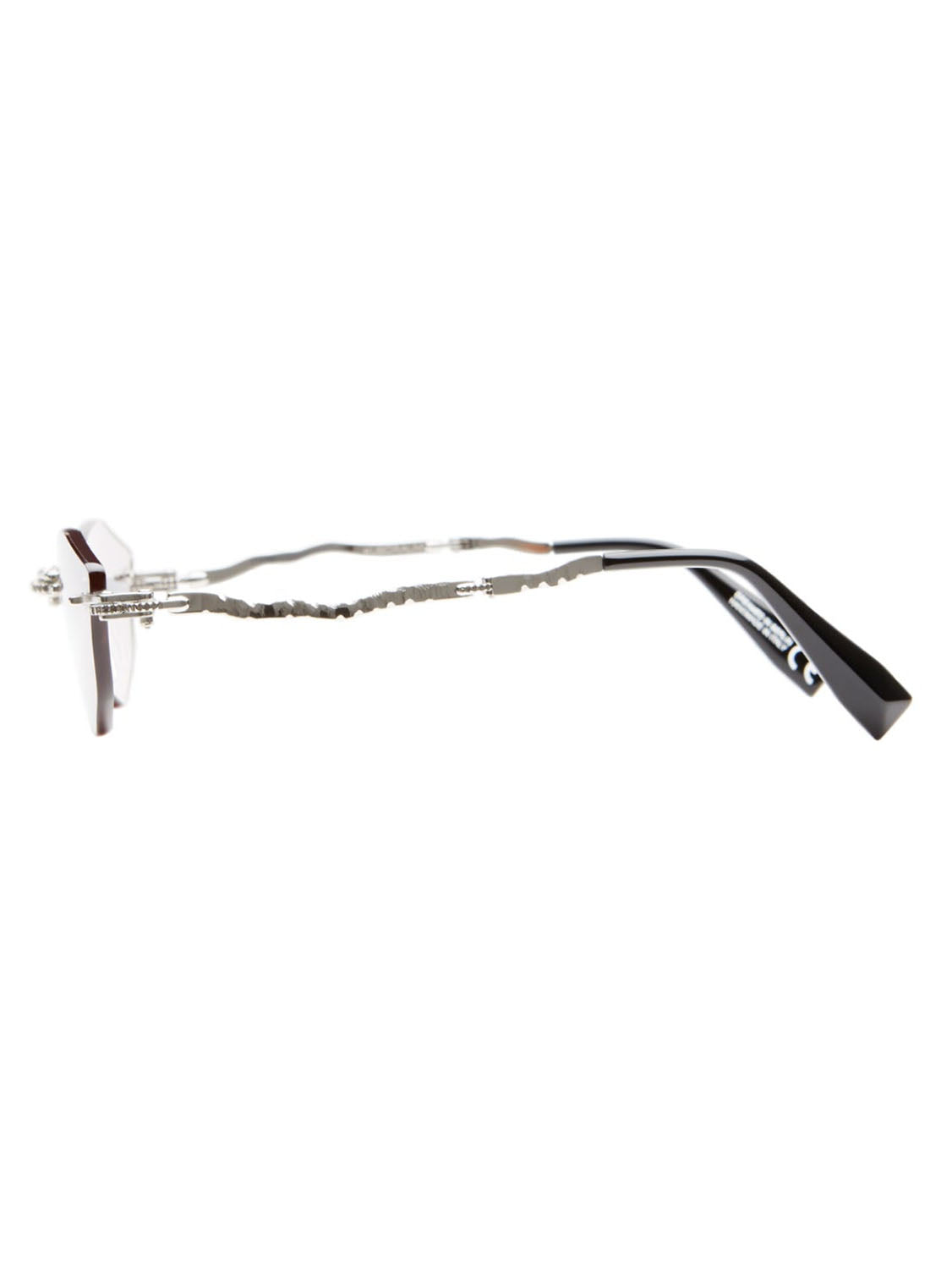 Kuboraum Occhiali da Sole H48 SI Argento/Grigio Unisex 51 19 140