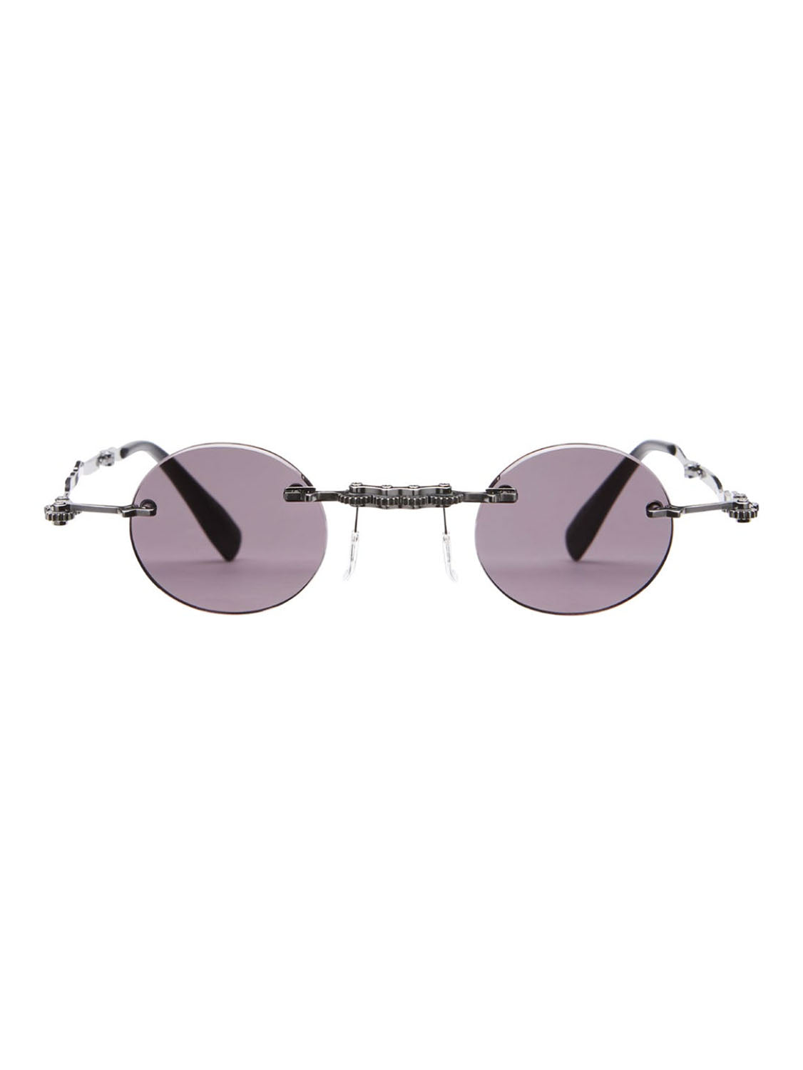 Kuboraum Occhiali da Sole H42 BB Nero/Grigio Unisex 40 29 140