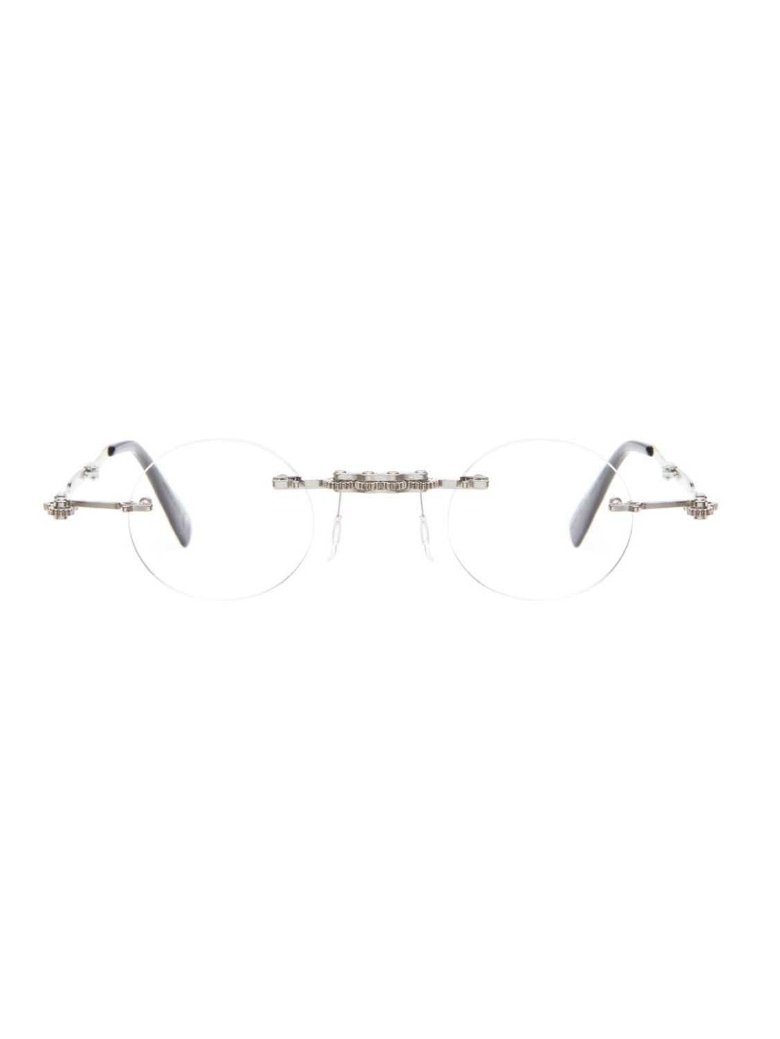 Kuboraum Occhiali da Vista H42 SI Argento/Trasparente Unisex 40 29 140