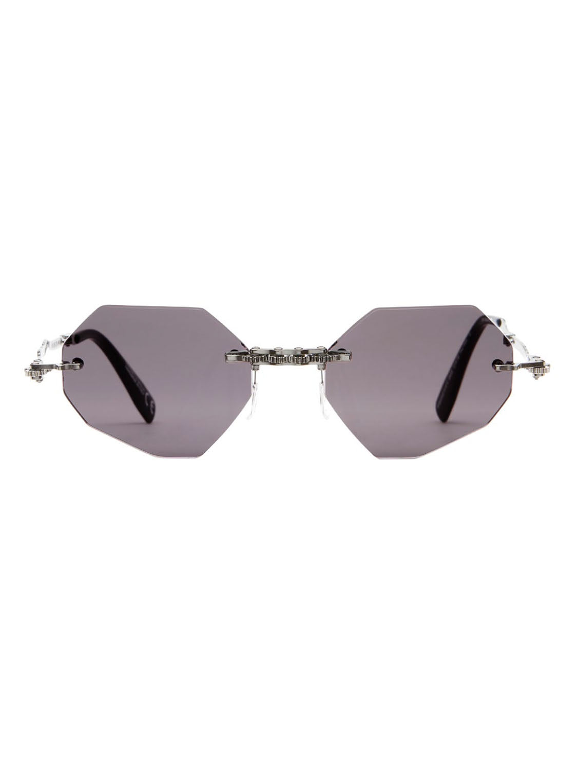 Kuboraum Occhiali da Sole H44 BB Nero/Grigio Unisex 51 19 140