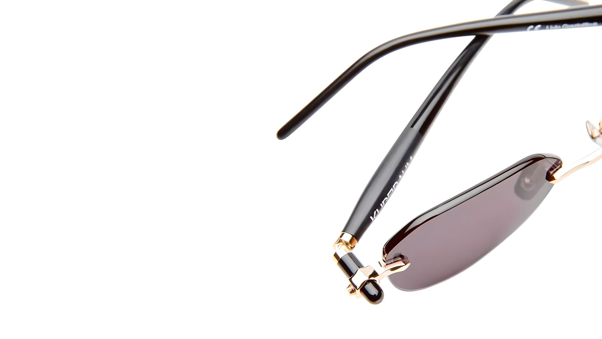 Occhiali da sole KUBORAUM P61 Light gold black matt black shine