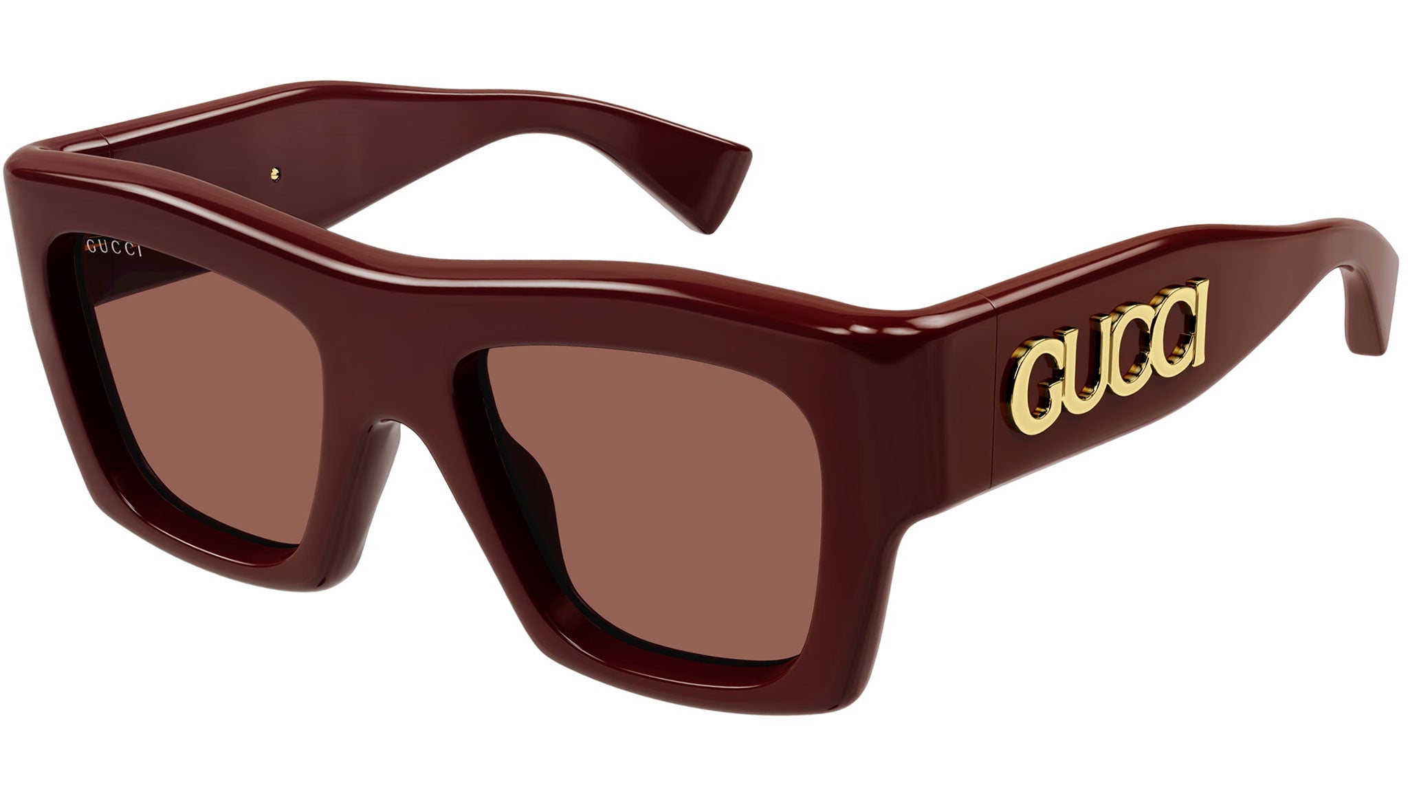 Occhiali da sole GUCCI GG1772S Shiny solid burgundy