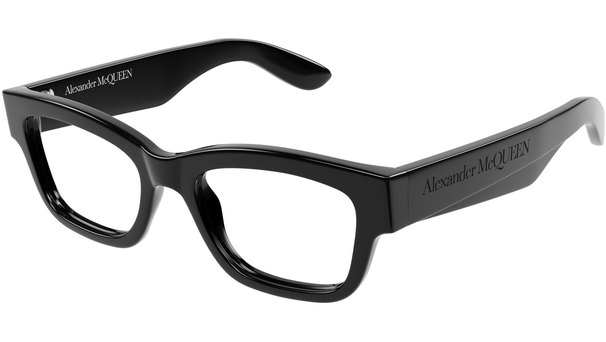 Occhiali da vista ALEXANDER MCQUEEN AM0422O Shiny solid black