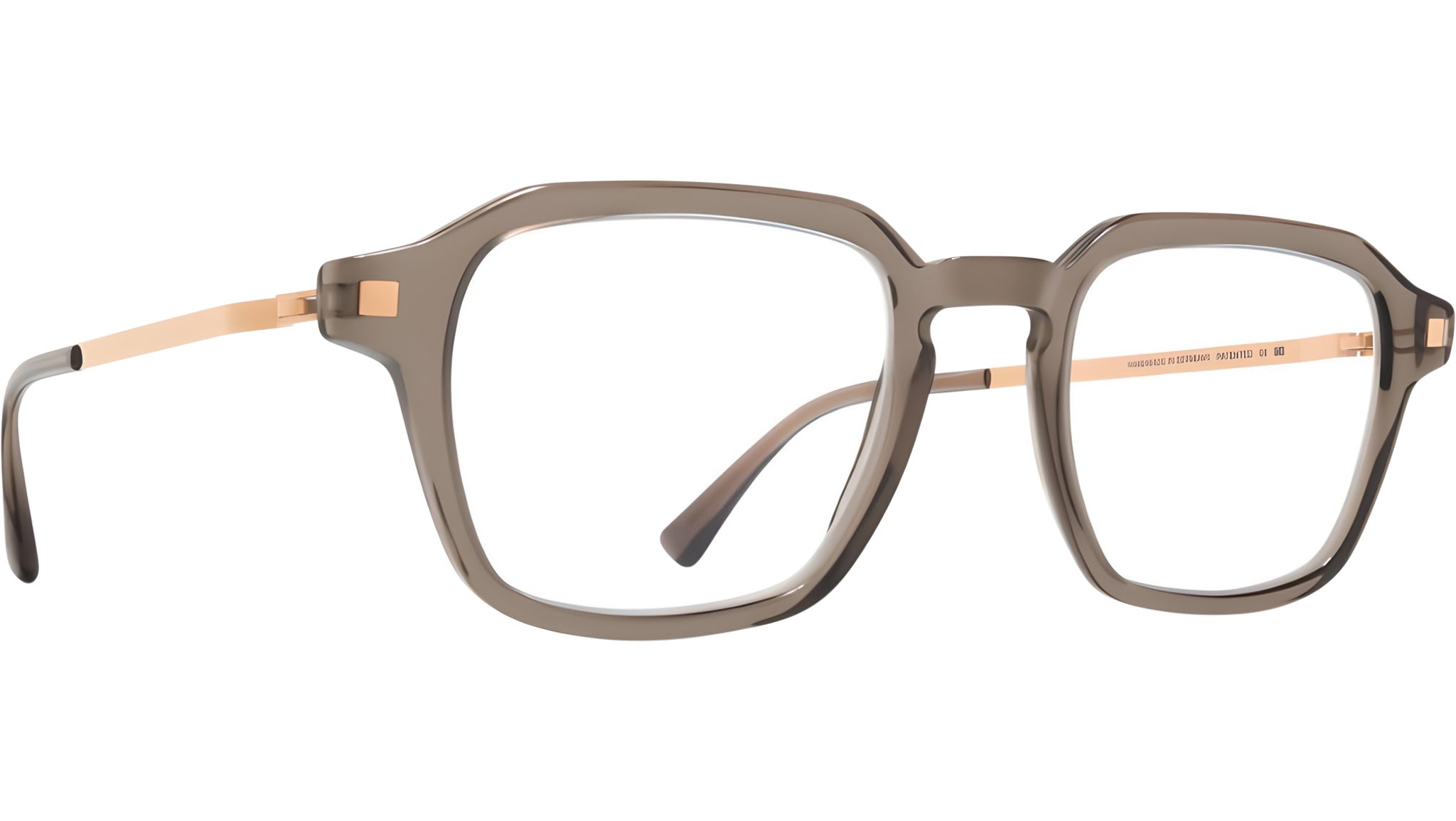 Occhiali da vista MYKITA YUKON C161 Clear Ash Champagne Gold