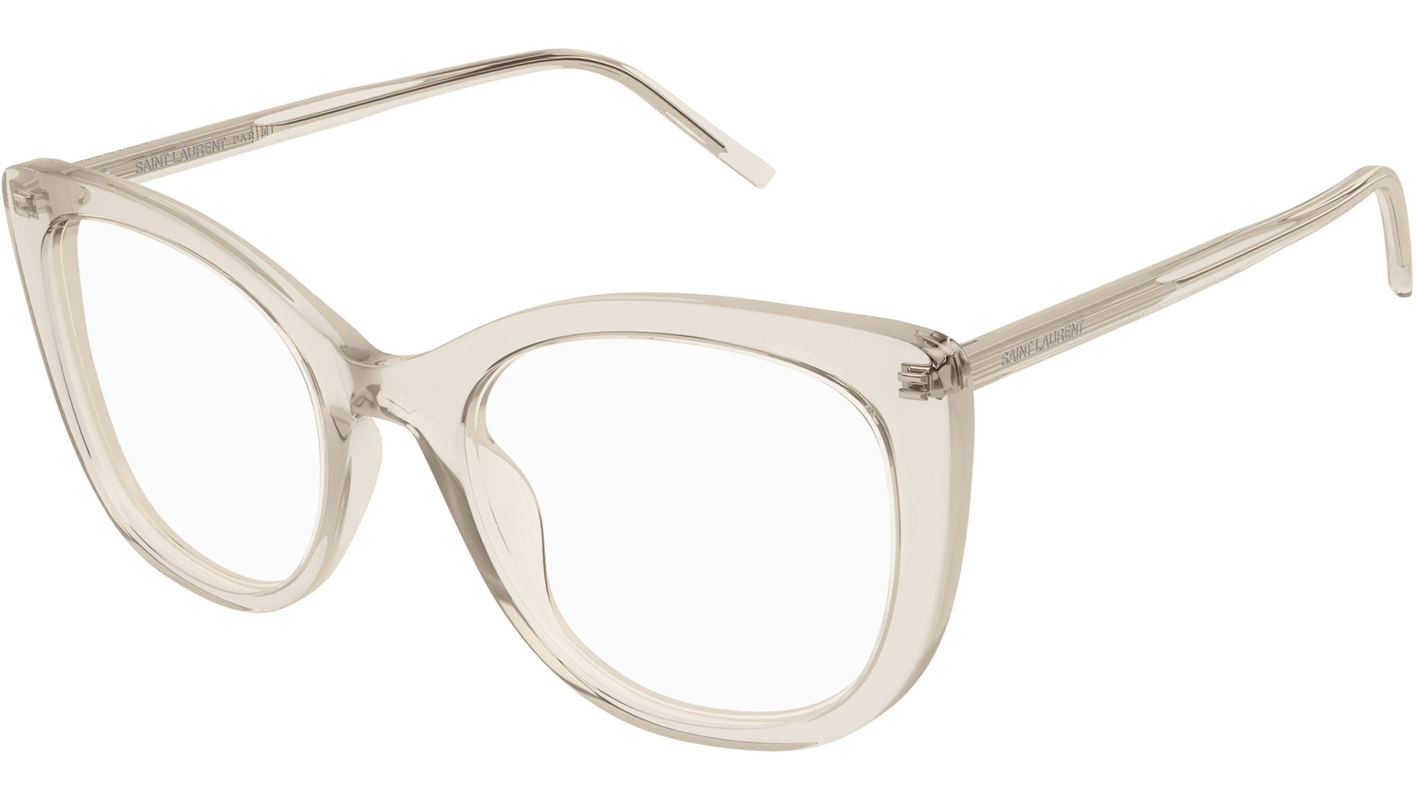 Occhiali da vista SAINT LAURENT SL778 Shiny transparent cream