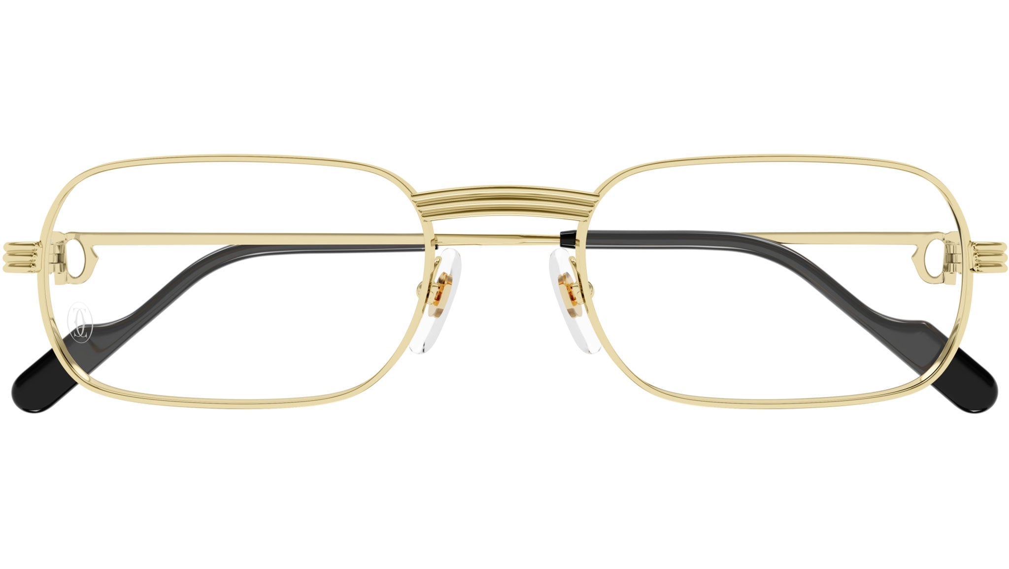 Occhiali da vista CARTIER CT0556O Smooth golden finish