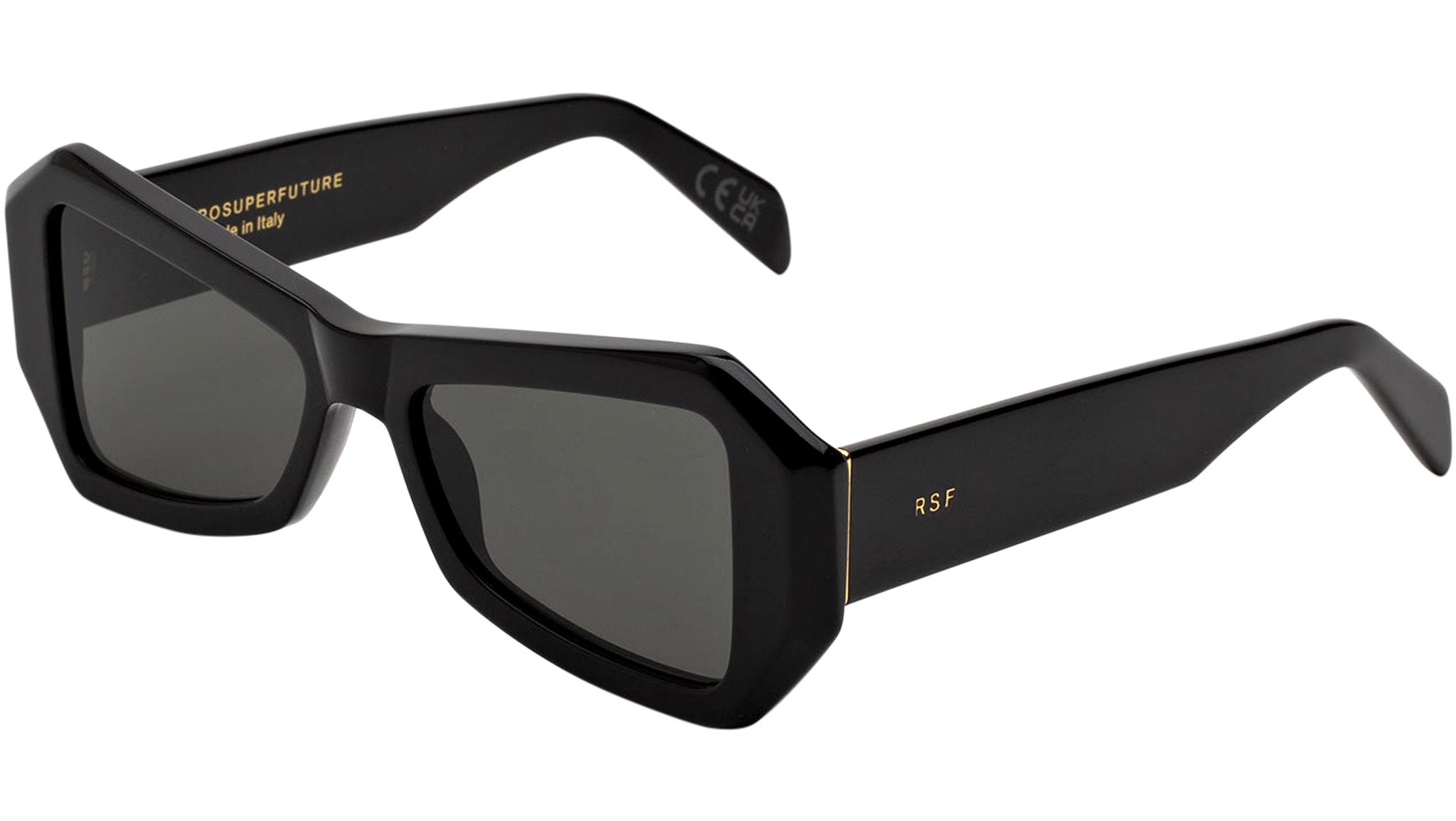 Occhiali RETROSUPERFUTURE Tempio Black