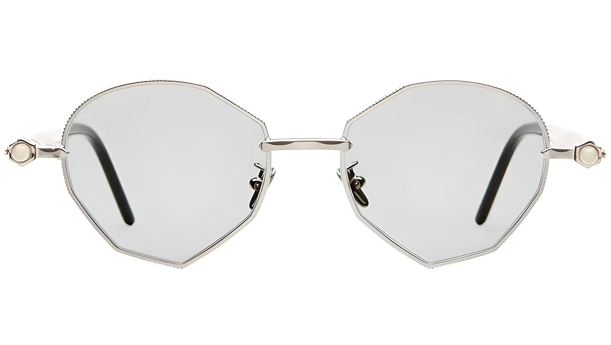 Occhiali da sole KUBORAUM P71 Silver artichoke black shine