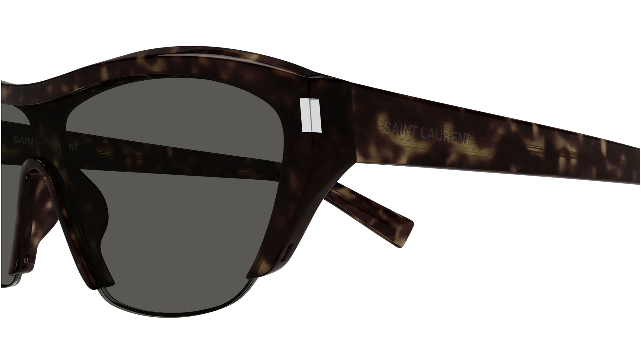 Occhiali da sole SAINT LAURENT SL704 Shiny dark havana