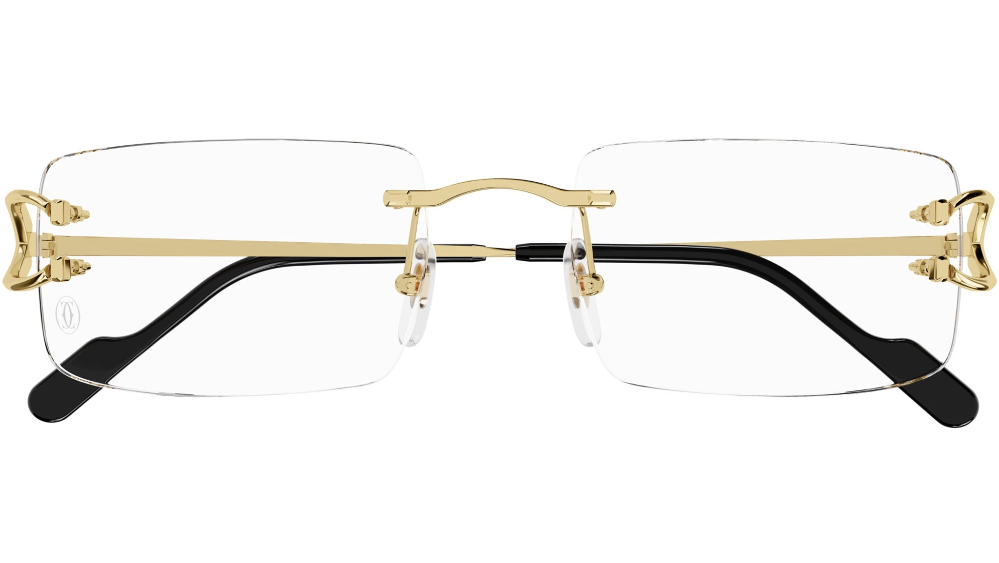 Occhiali da vista CARTIER CT0488O Smooth golden finish