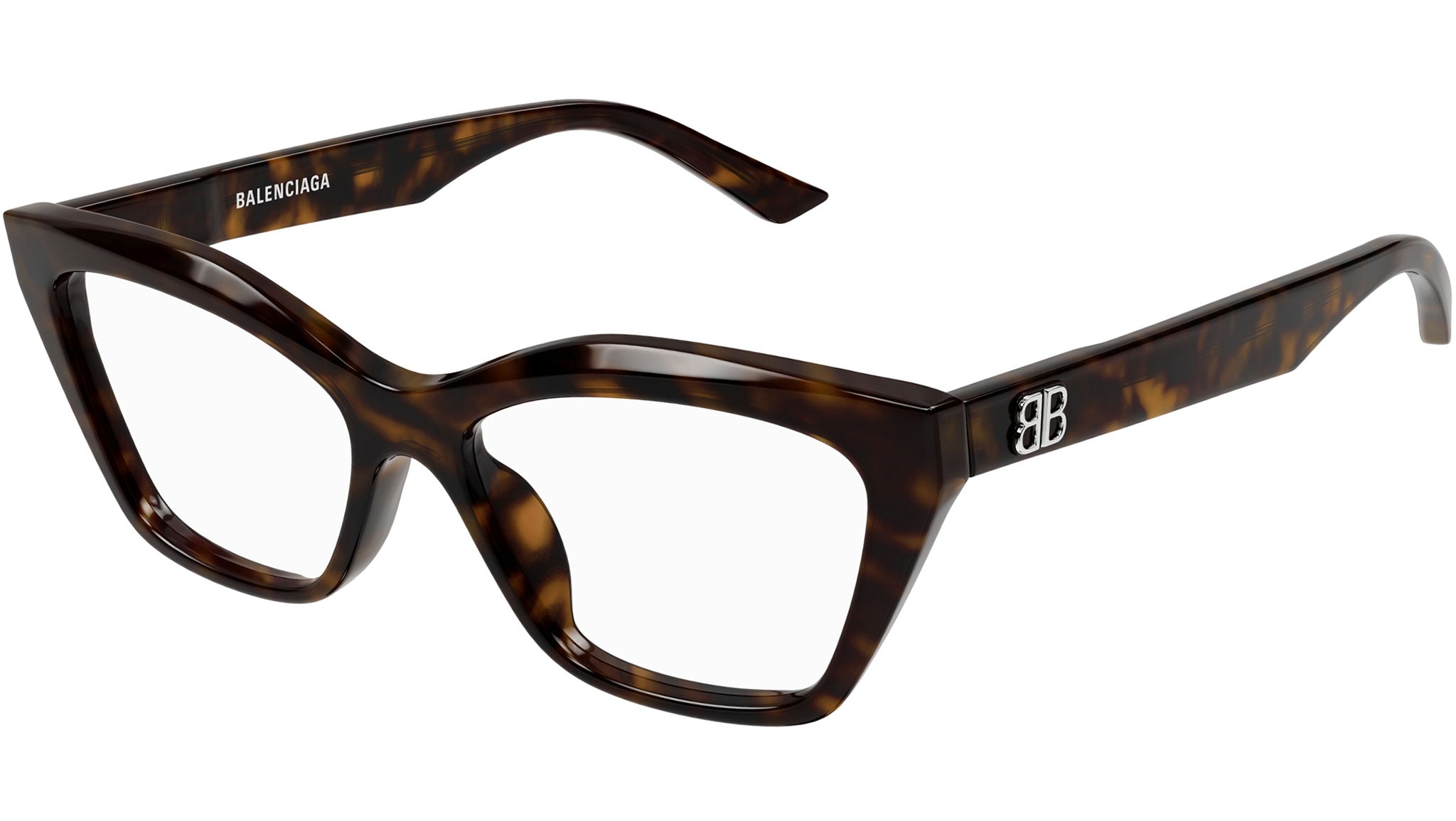 Occhiali da vista BALENCIAGA BB0342O Shiny dark havana