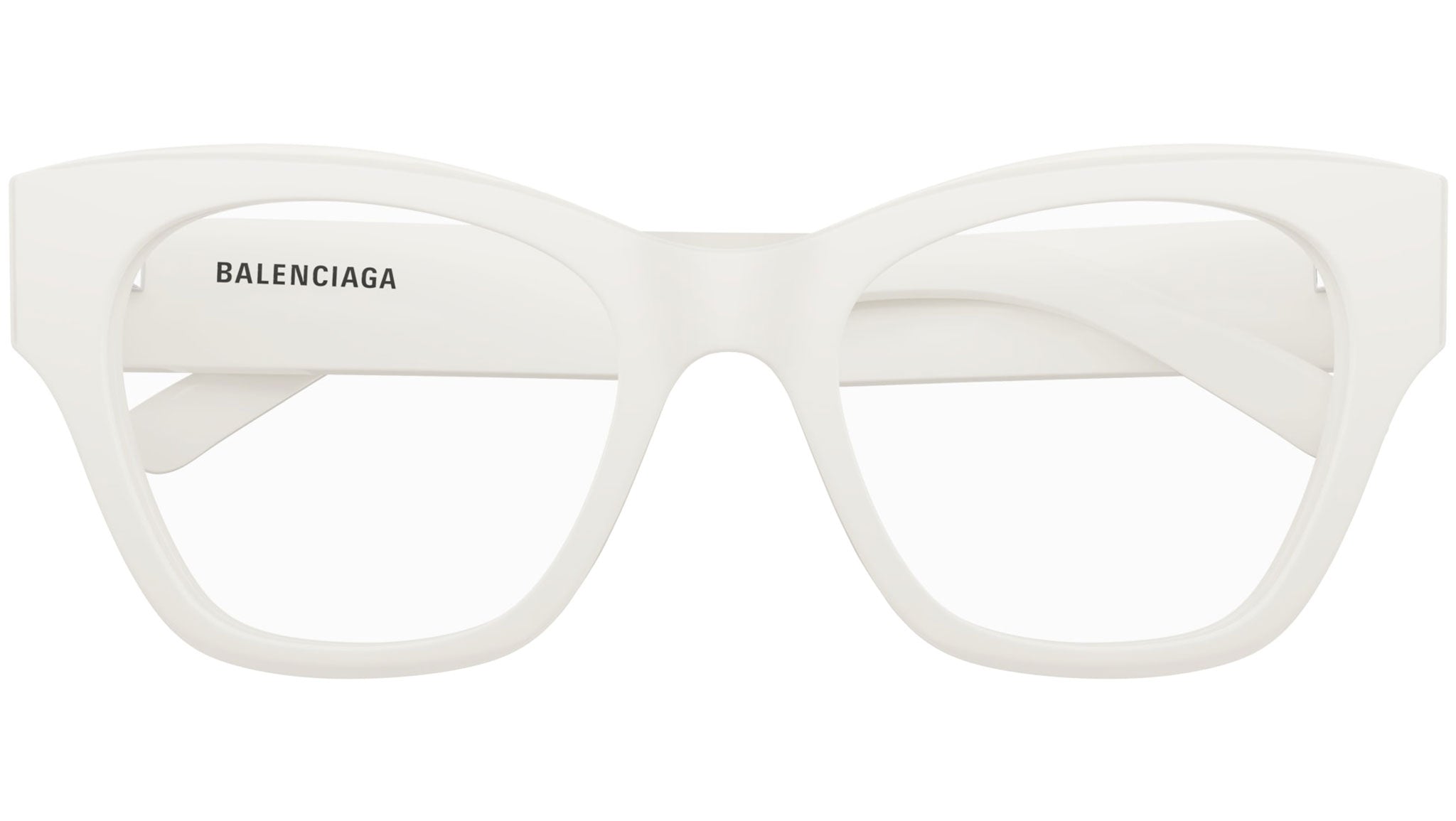 Occhiali da vista BALENCIAGA BB0263O Shiny solid ivory