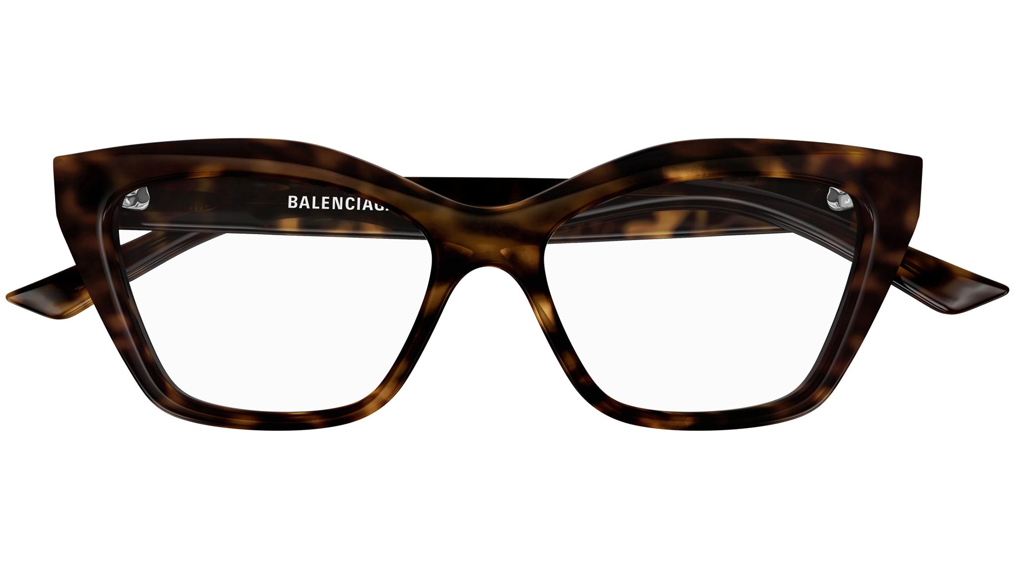 Occhiali da vista BALENCIAGA BB0342O Shiny dark havana
