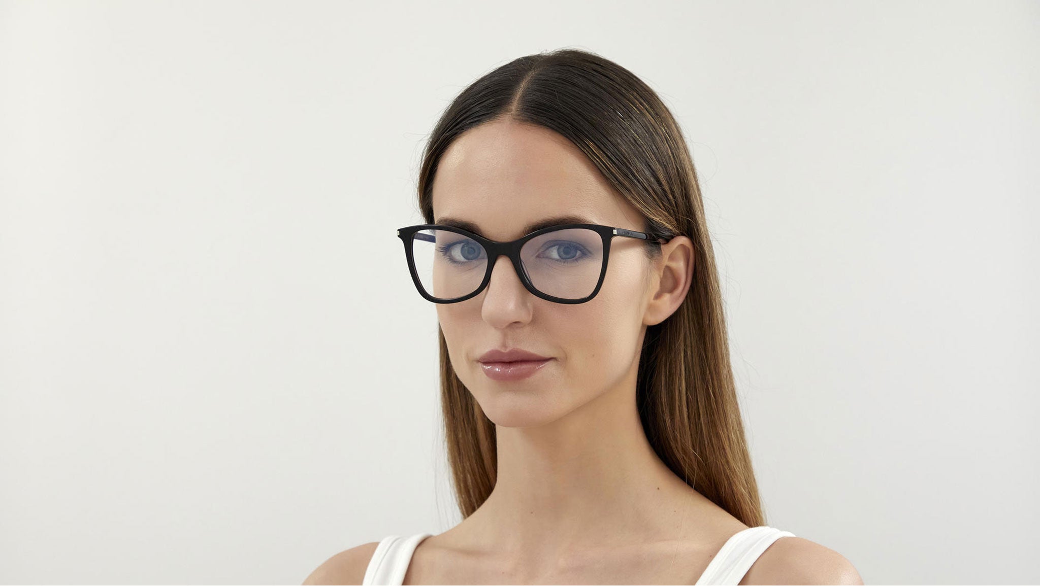 Occhiali da vista SAINT LAURENT SL478 Shiny black