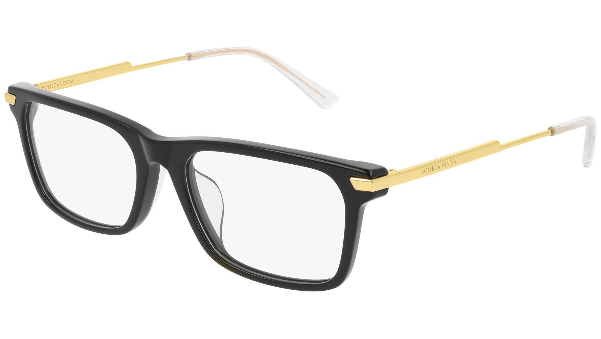 Occhiali da vista BOTTEGA VENETA BV1040OA Shiny black shiny gold lv