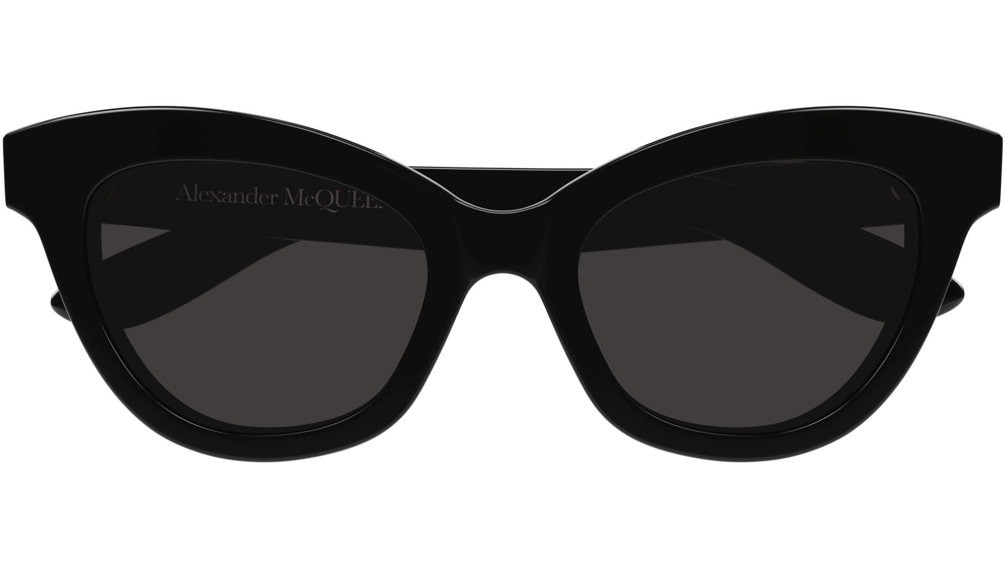Occhiali da sole ALEXANDER MCQUEEN AM0391S Shiny solid black