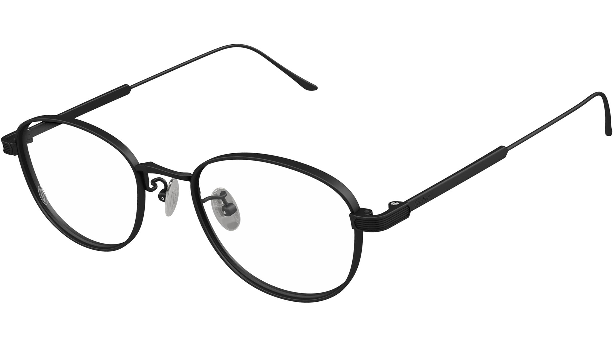 Occhiali da vista CARTIER CT0562OA Matte black pvd finish