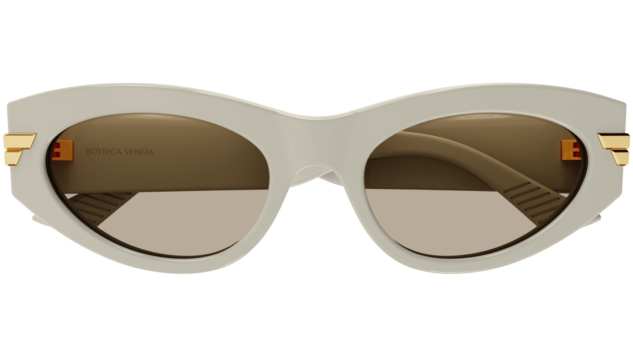 Occhiali da sole BOTTEGA VENETA BV1189S Shiny solid chalk white