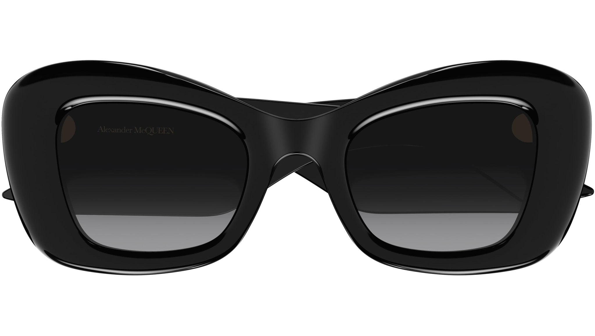 Occhiali da sole ALEXANDER MCQUEEN AM0434S Shiny solid black