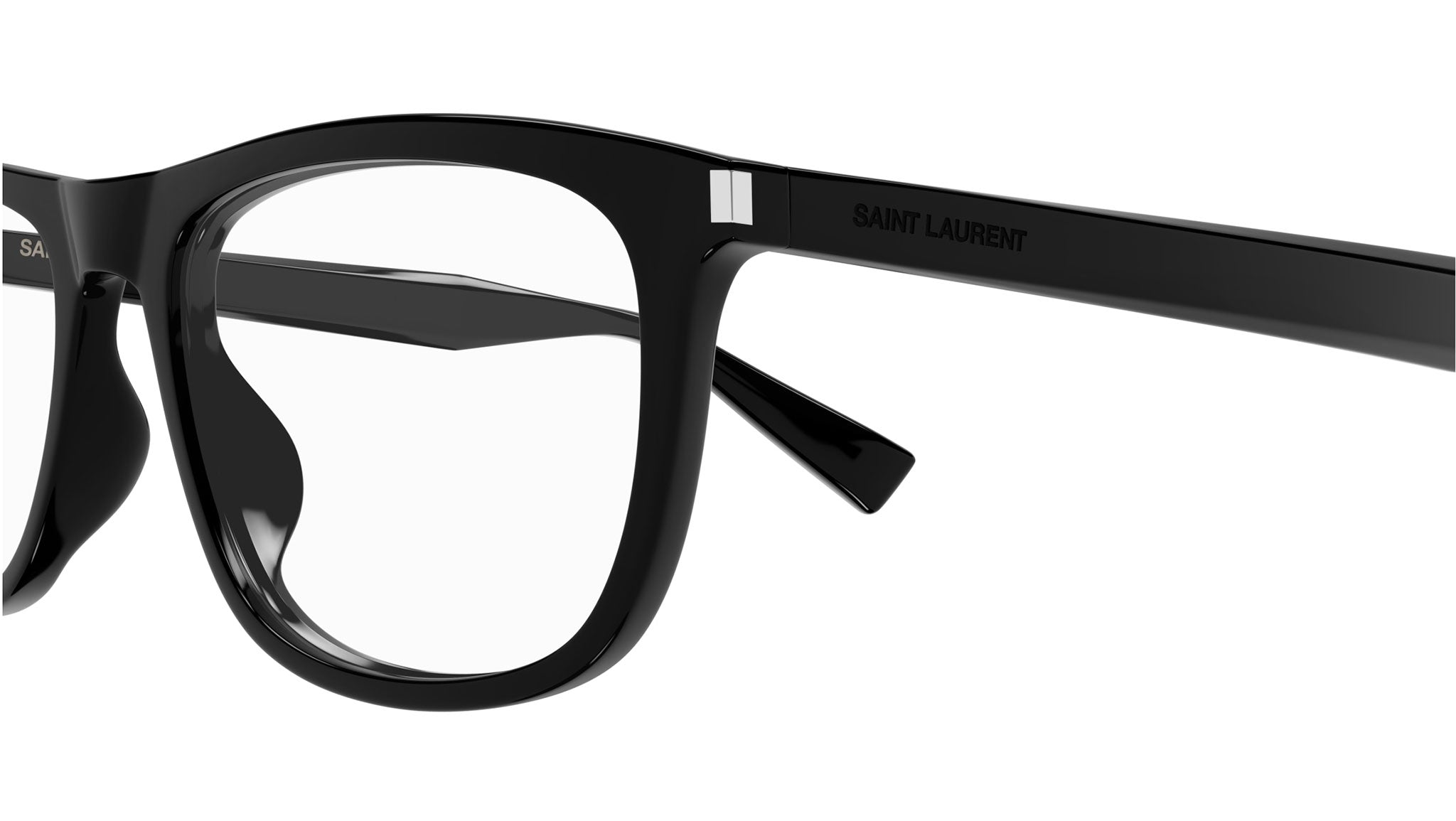Occhiali da vista SAINT LAURENT Shiny solid black