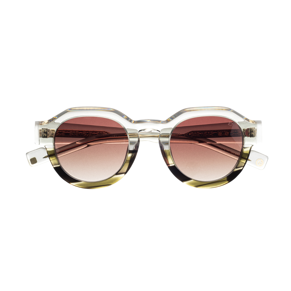 Entourage of 7 Occhiali da sole Serrano 1054 Crystal / Green