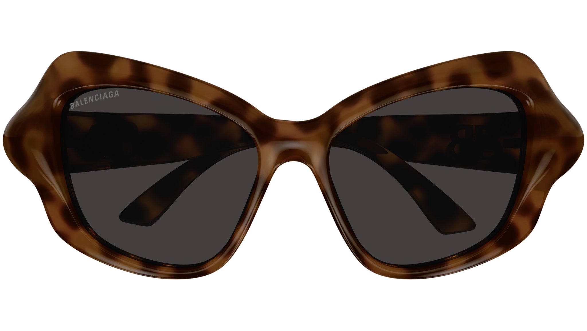 Occhiali da sole BALENCIAGA BB0353S Shiny sprayed spotted havana