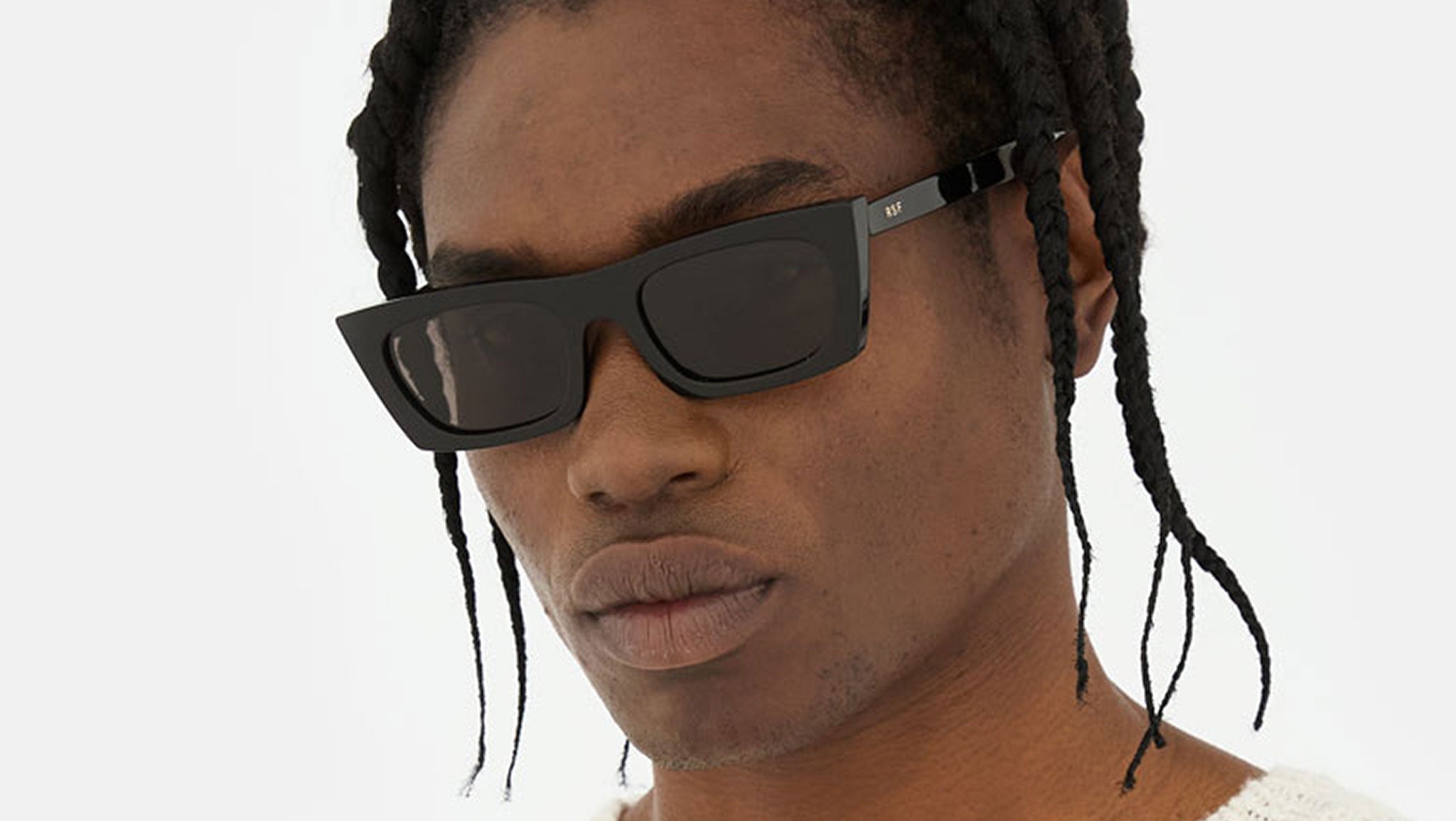 Occhiali da sole RETROSUPERFUTURE Fred Black
