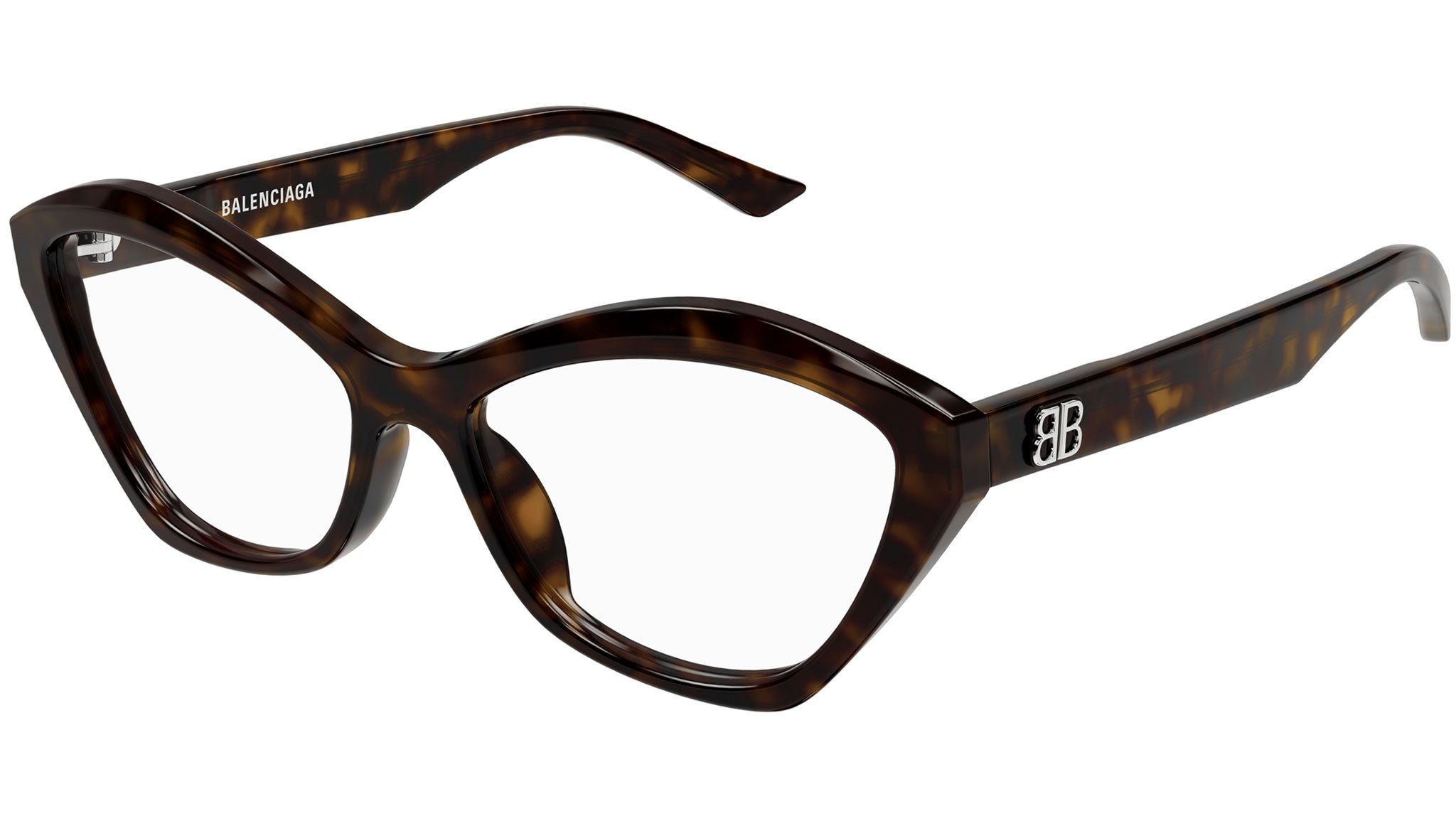 Occhiali da vista BALENCIAGA BB0341O Shiny dark havana