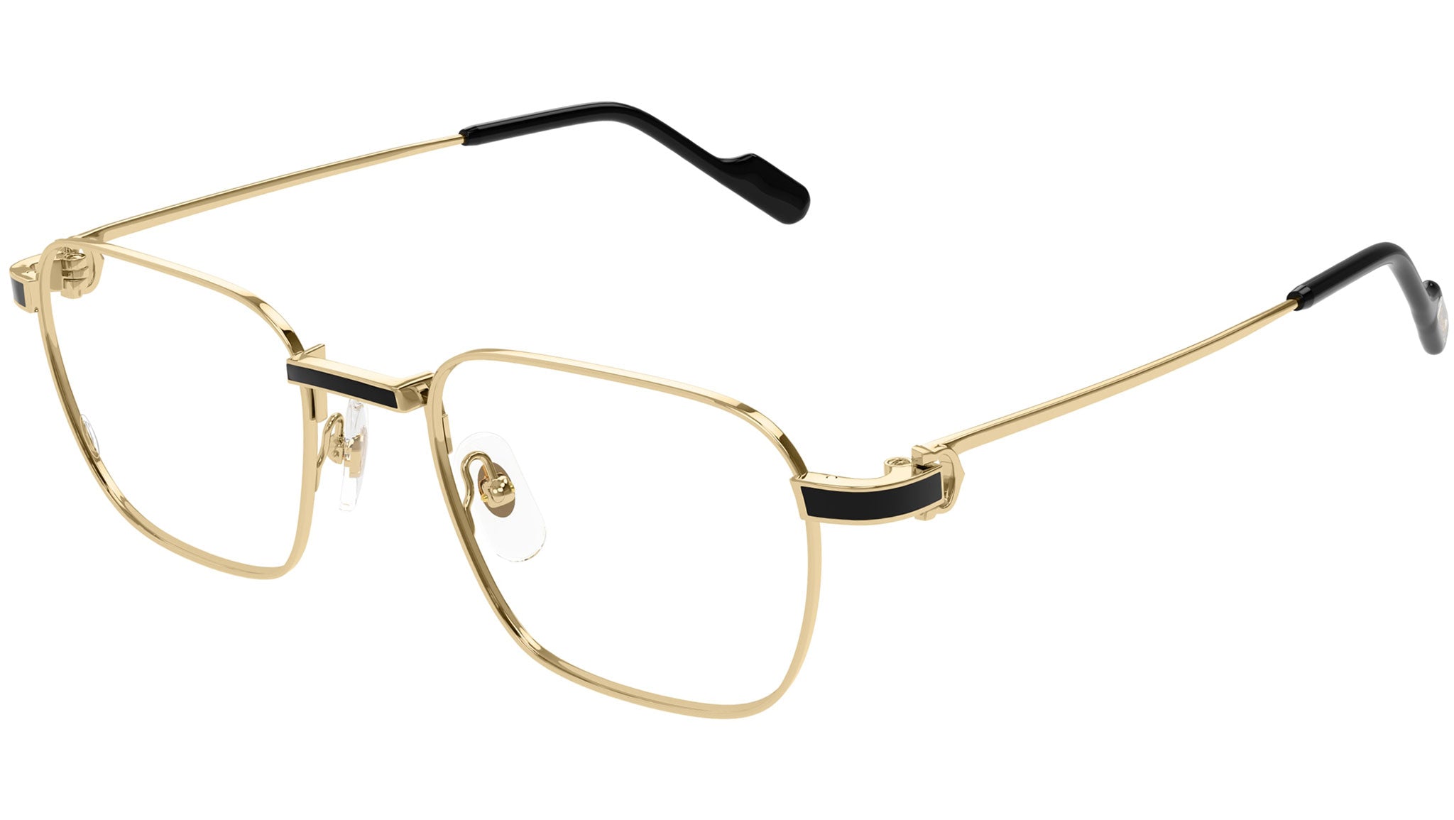 Occhiali da vista CARTIER CT0518O Smooth golden finish