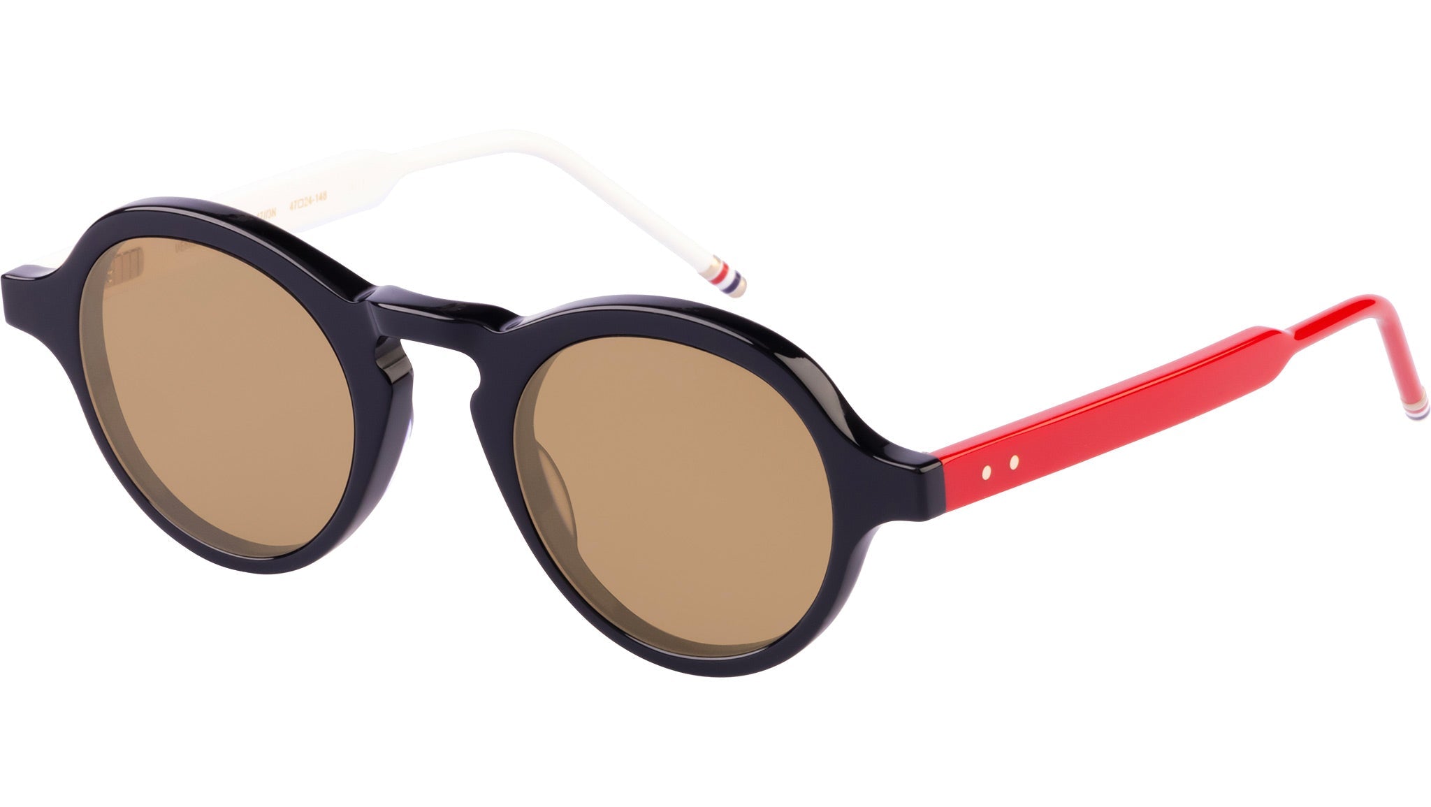 Occhiali da sole THOM BROWNE UES926A Navy red white