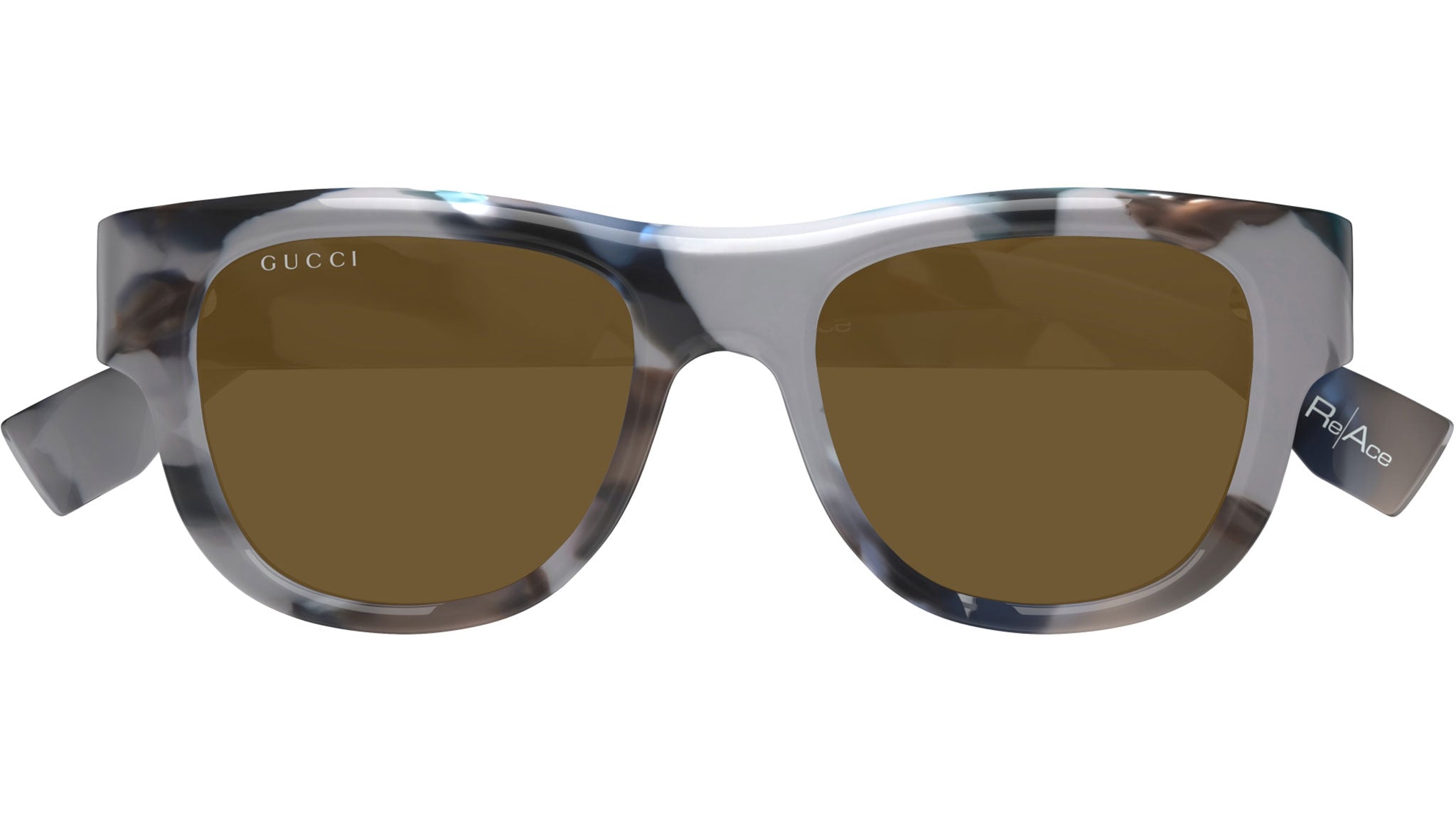 Occhiali da sole GUCCI GG1750S Shiny grey and light blue havana