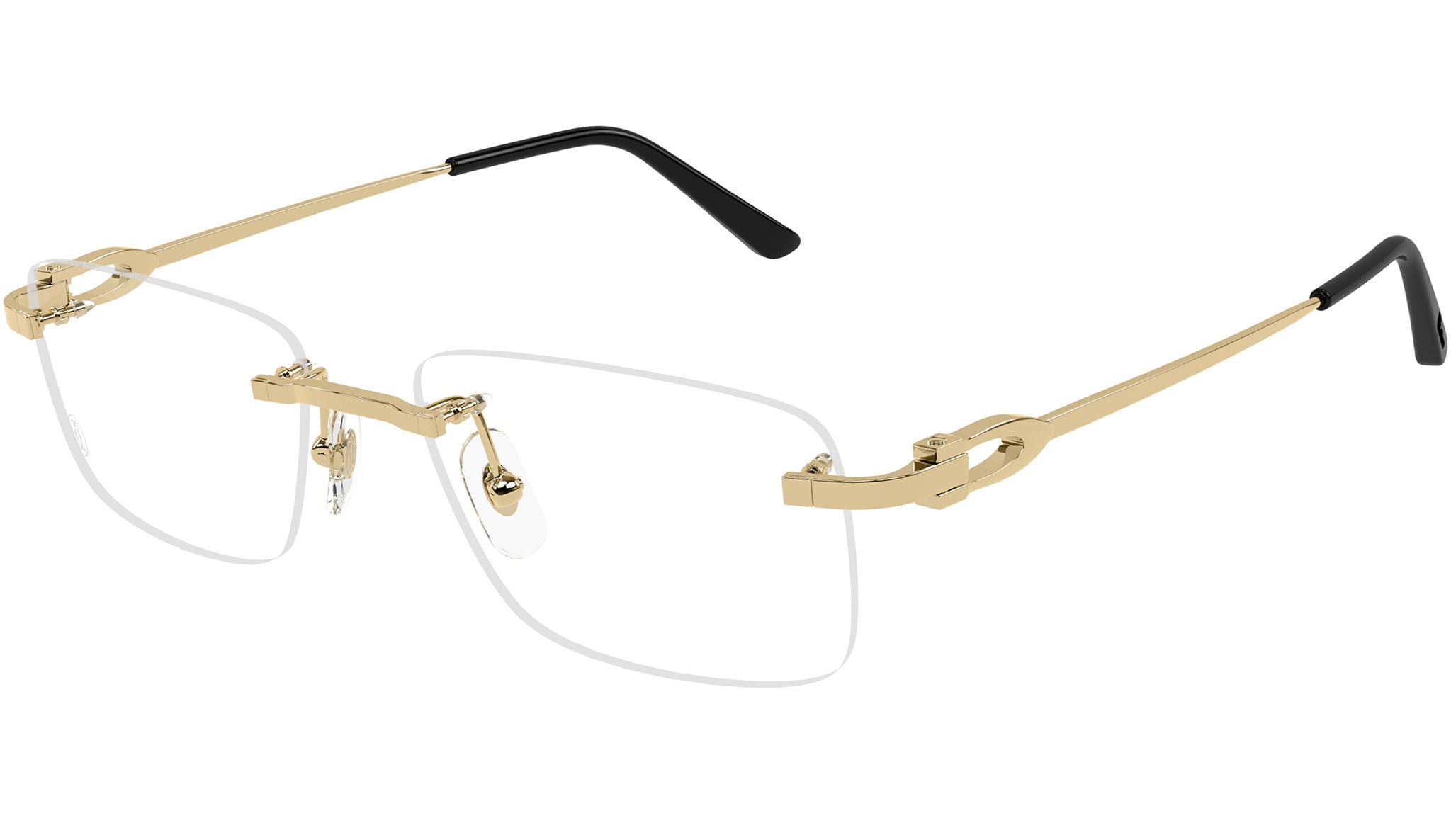 Occhiali da vista CARTIER CT0521O Smooth golden finish