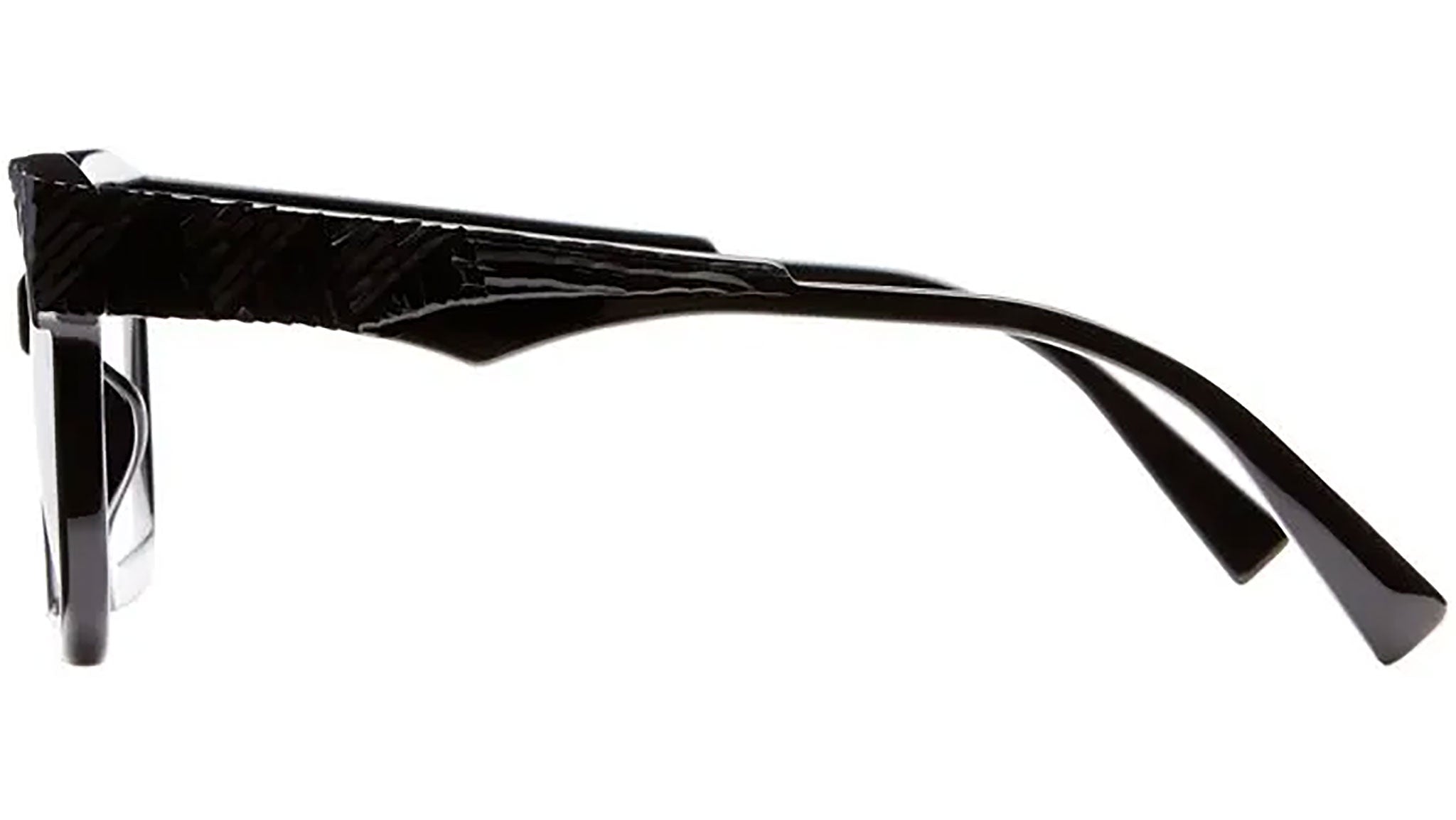 Occhiali da vista KUBORAUM K30 Black shine w handcraft finishing