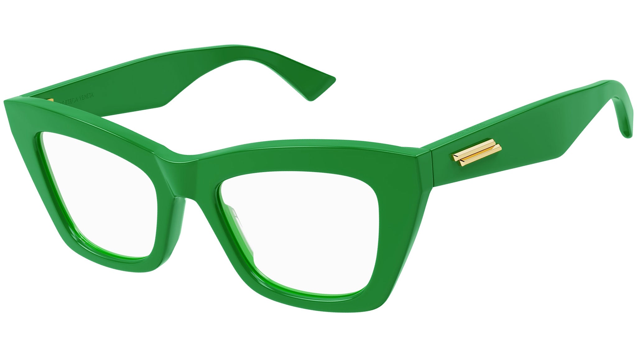 Occhiali da vista BOTTEGA VENETA BV1215O Shiny solid green