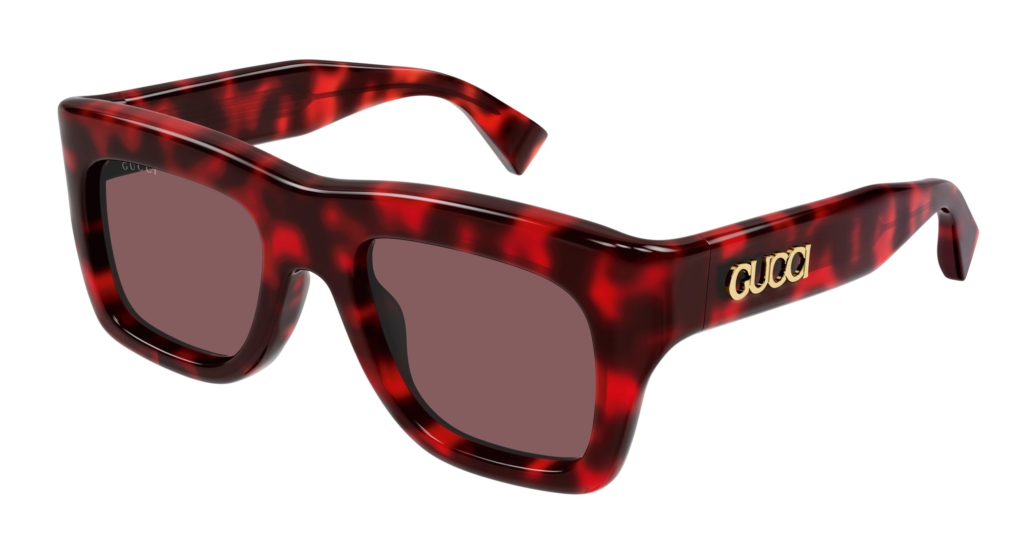 Occhiali da sole GUCCI GG1811S Shiny red and black havana
