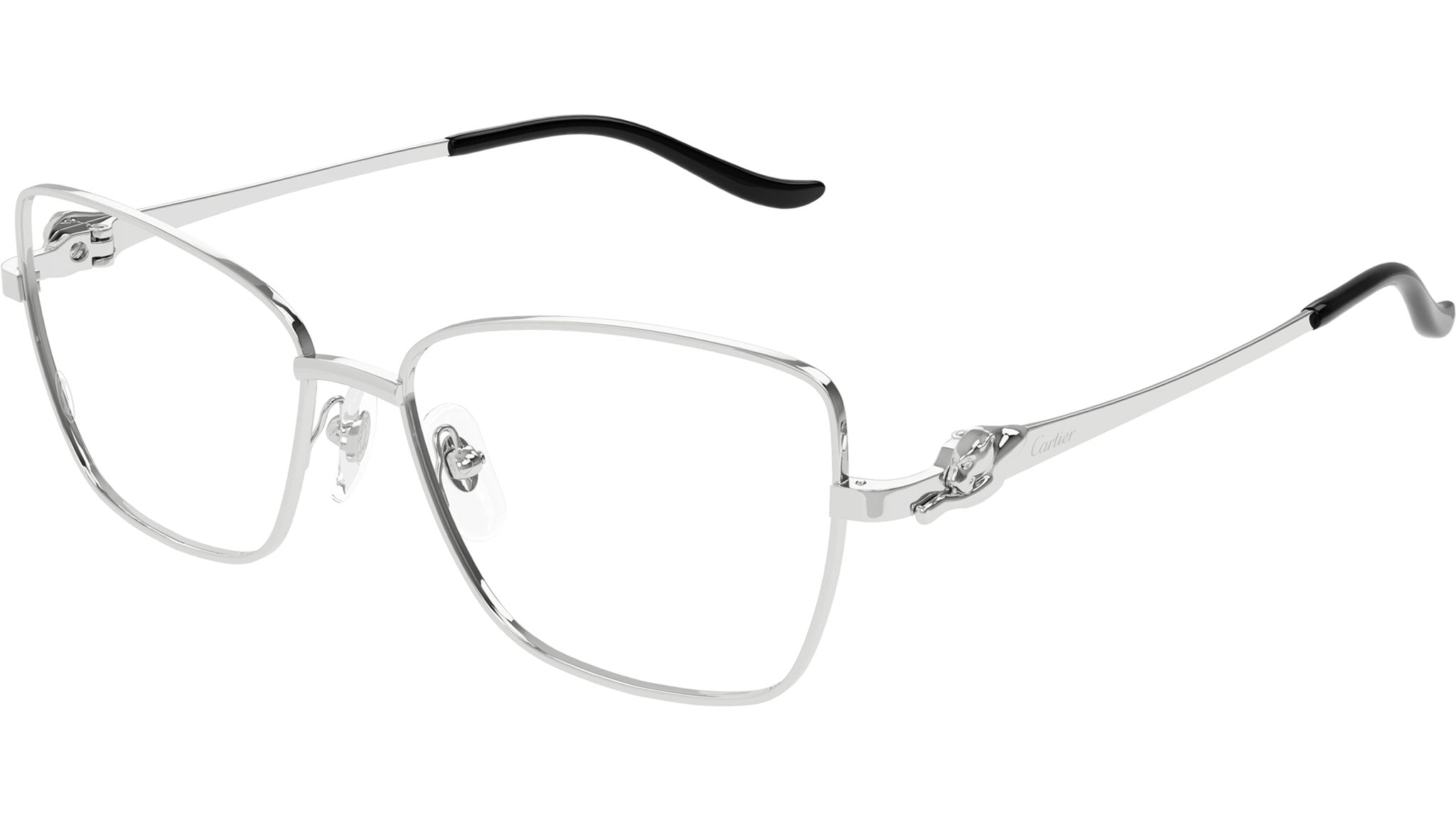 Occhiali da vista CARTIER CT0523O Smooth platinum finish