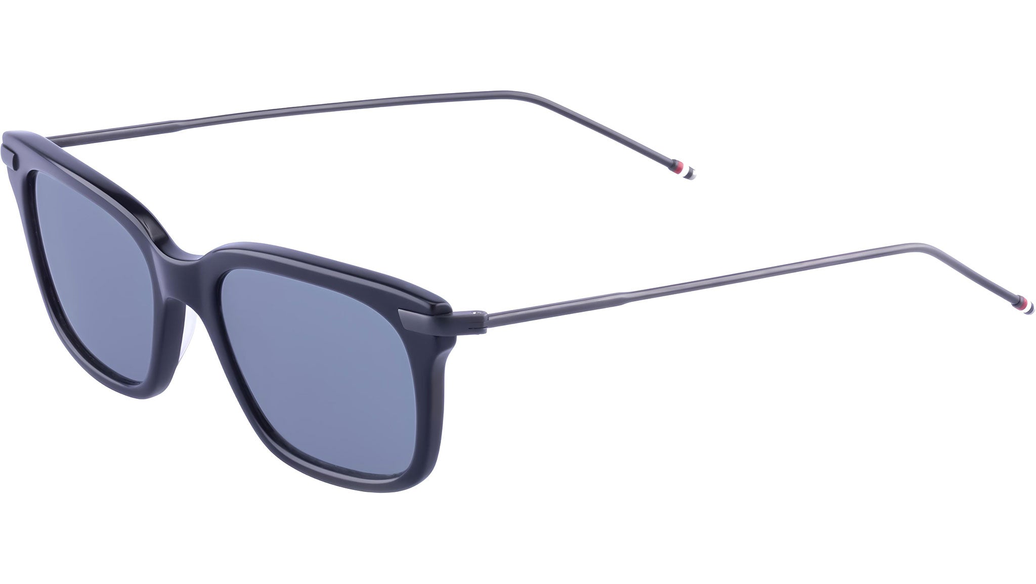 Occhiali THOM BROWNE UES701A Matte black silver titanium